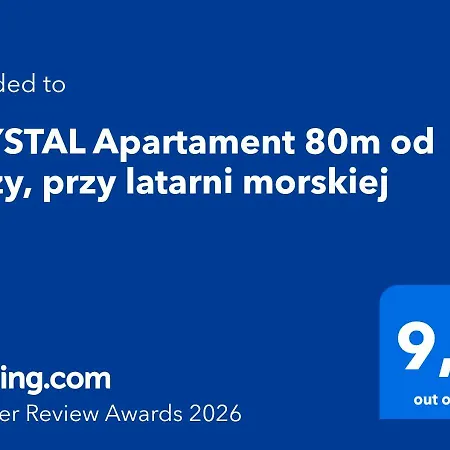 Crystal 80m Od Plaży, Przy Latarni Morskiej * Kołobrzeg