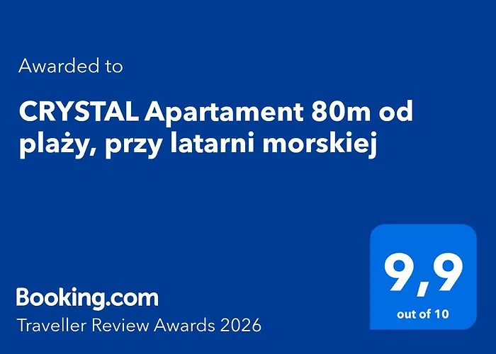 Crystal 80m Od Plaży, Przy Latarni Morskiej * Kołobrzeg